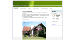 Desktop Screenshot of dintner-fewo-altmuehltal.de